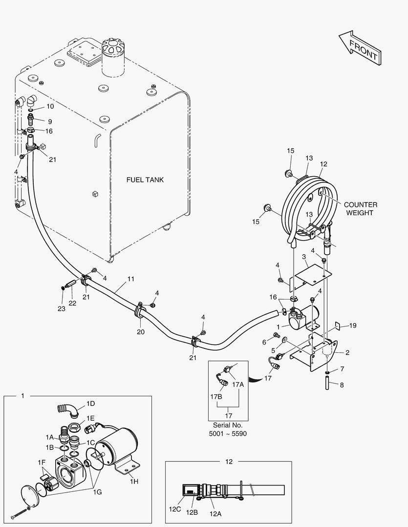 Спецтехника 6100 FUEL FILLER PUMP [5001~5598] - главное фото