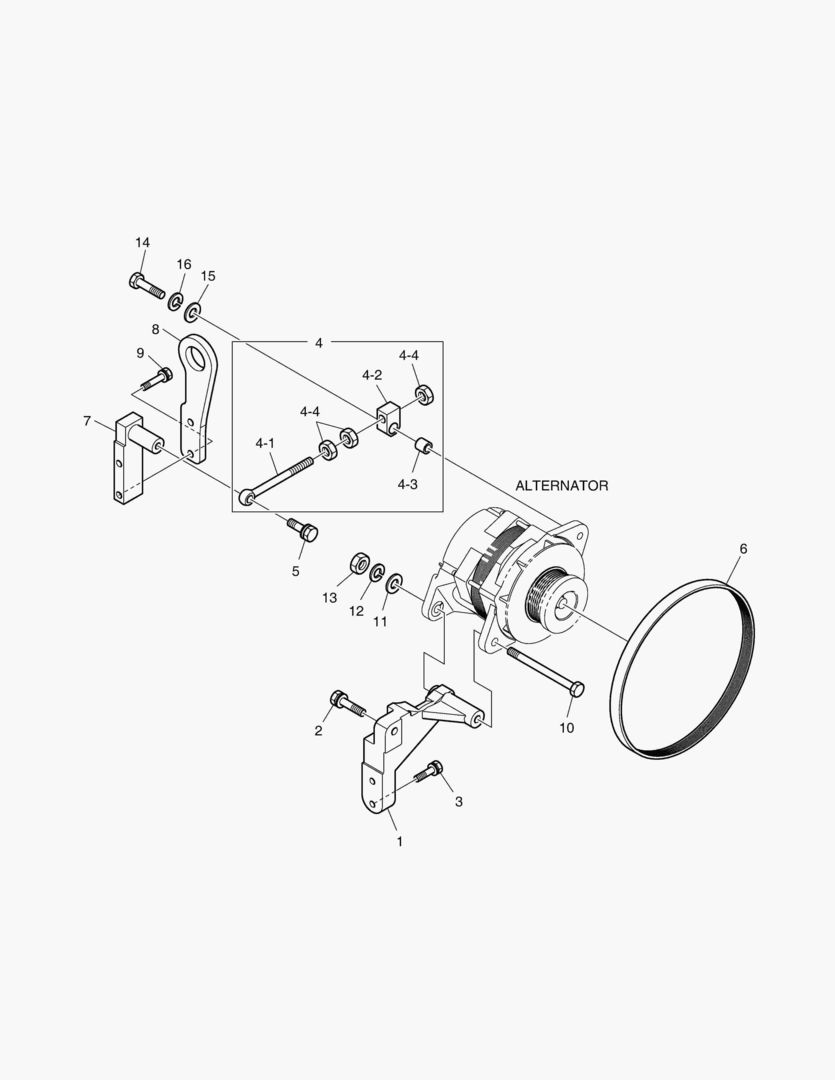 УСТАНОВКА ГЕНЕРАТОРА ПЕРЕМЕННОГО ТОКА