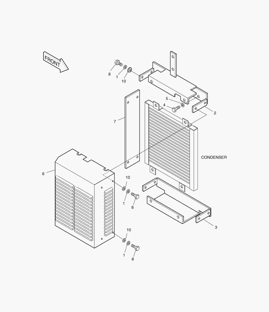 МОНТАЖ КОНДЕНСАТОРА