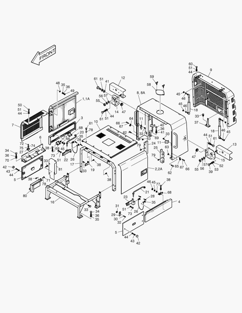 1400 ENGINE COVER [1001~1010]