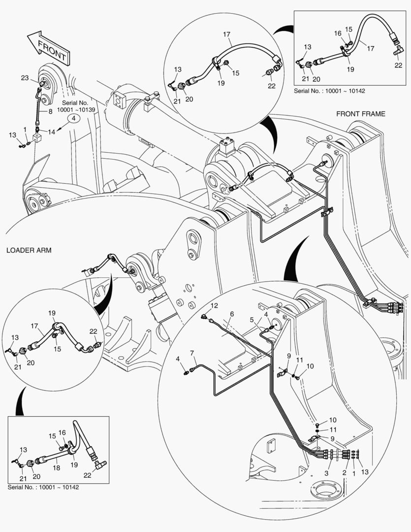 ПЕРЕДНИЙ ТРУБОПРОВОД СМАЗОЧНОЙ СИСТЕМЫ
