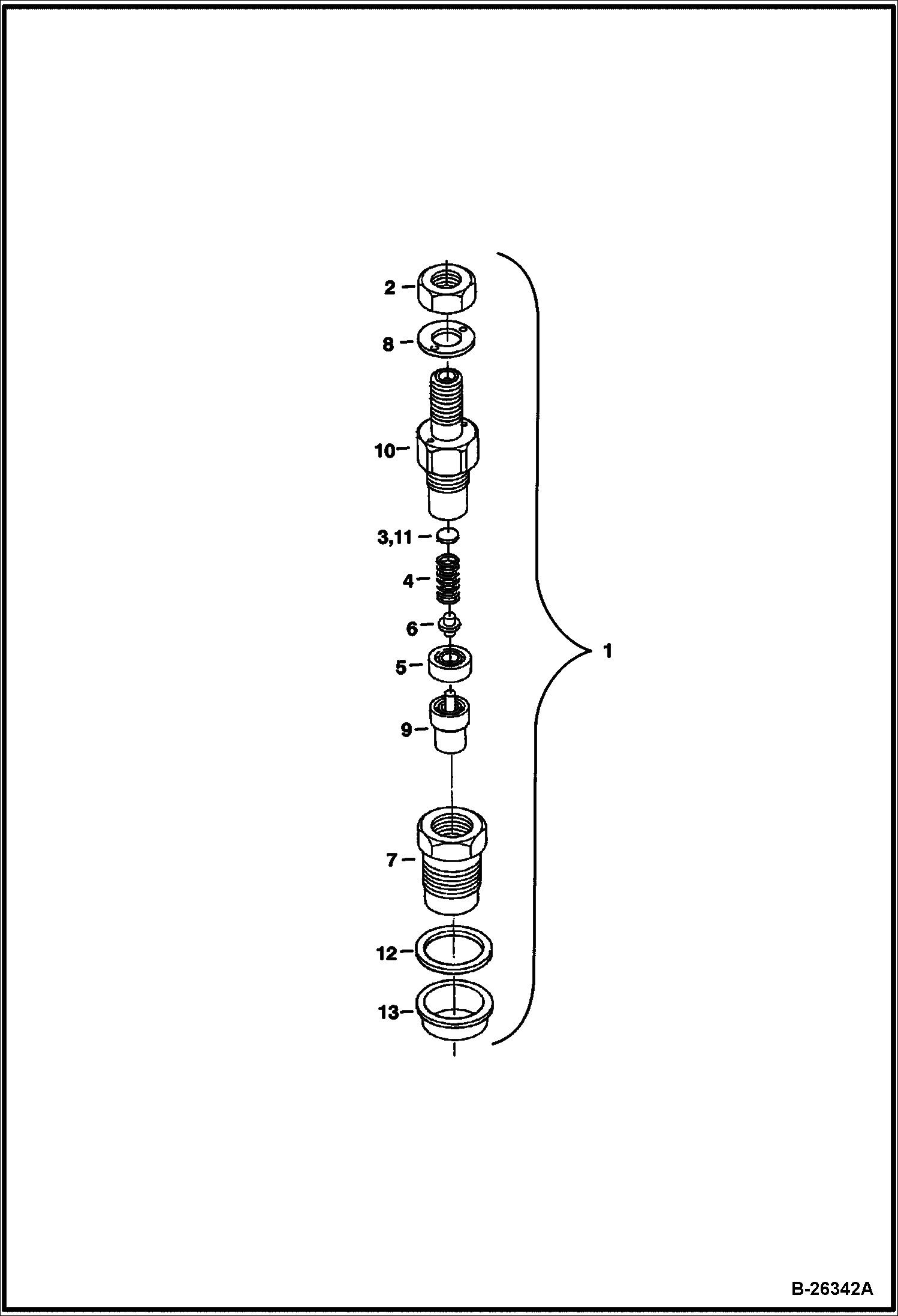 ДЕРЖАТЕЛЬ ФОРСУНКИ KUBOTA - V1505-E3B - ВРЕМЕННЫЙ TIER IV REPLACEMENT
