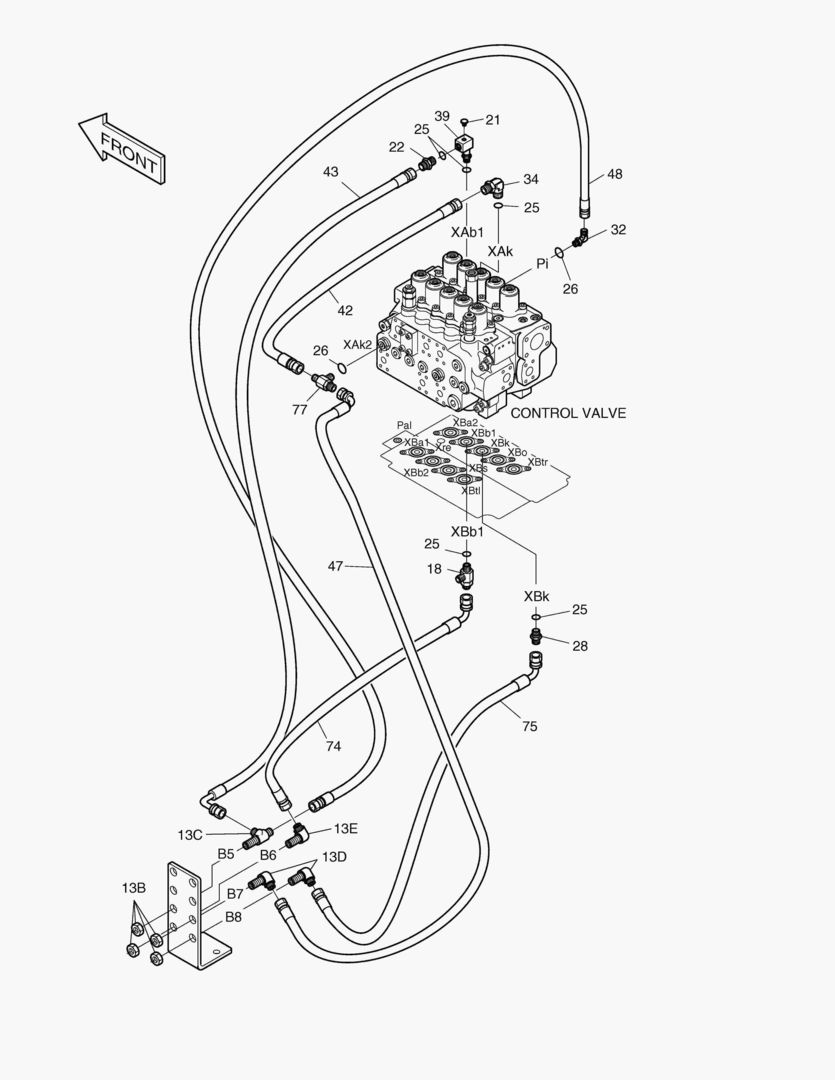 ТРУБОПРОВОД СЕРВОУПРАВЛЕНИЯ(5)