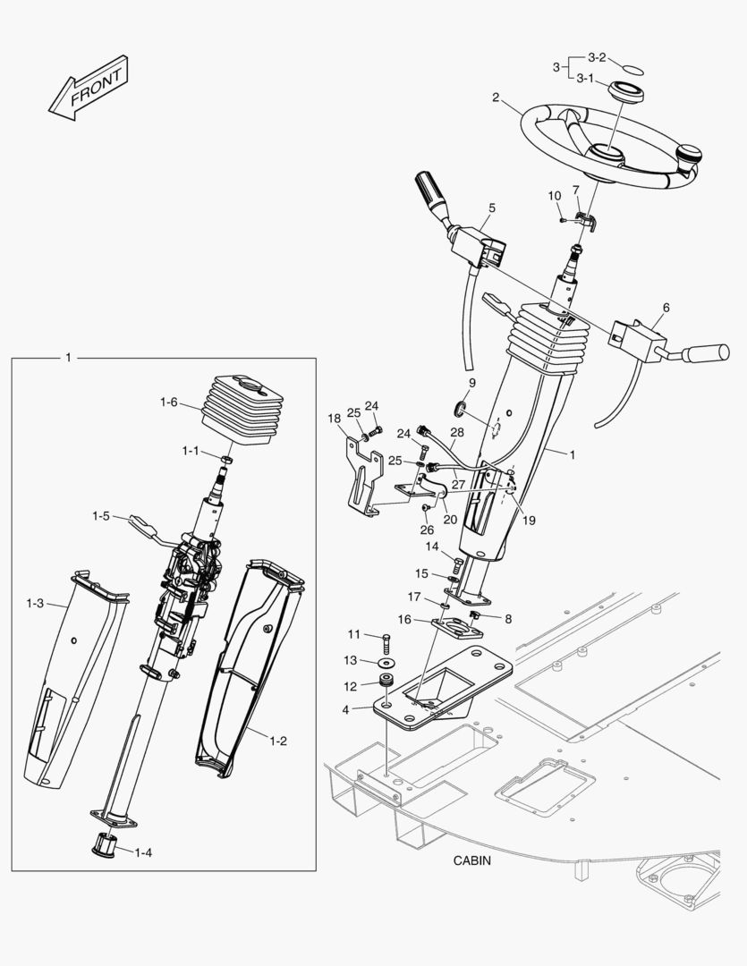 РУЛЕВОЕ УПРАВЛЕНИЕ В СБОРЕ