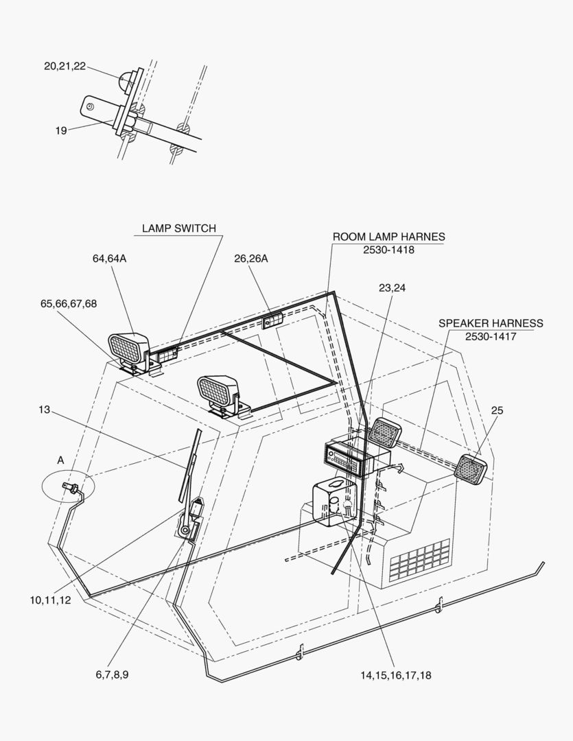 ЭЛЕКТРИЧЕСКИЕ ЗАПЧАСТИ(5)-КАБИНА