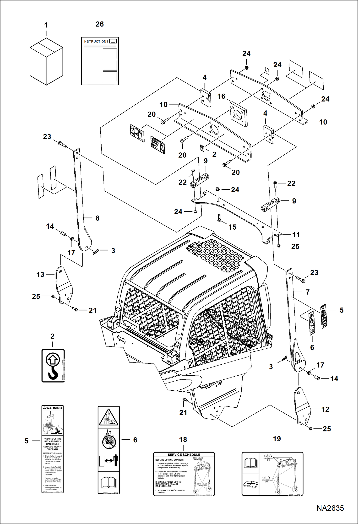 Спецтехника КОМПЛЕКТ МЕХАНИЗМОВ ПОДЪЕМА