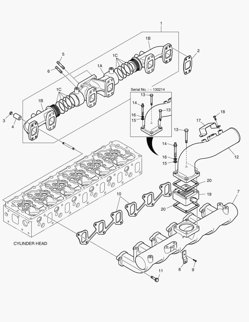 026 INTAKE & EXHAUST MANIFOLD