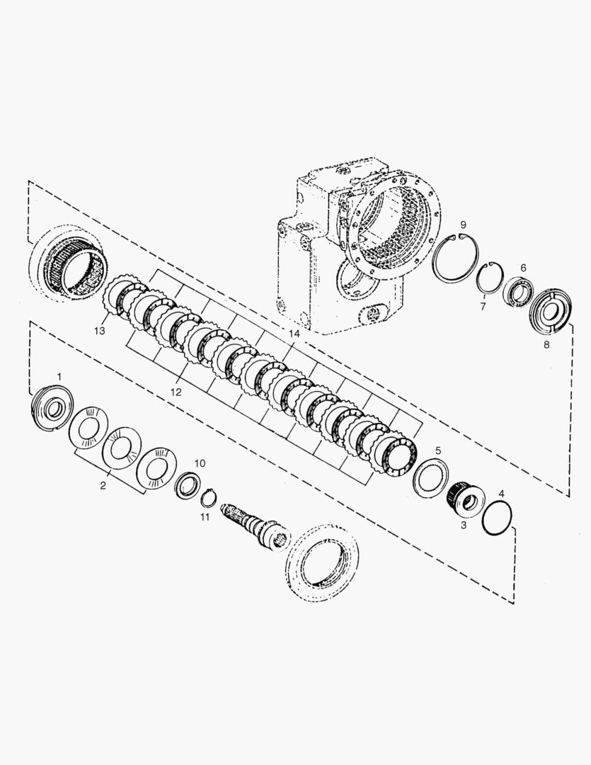 6850 2ND GEAR CLUTCH - TRANSMISSION(2HL100) [296~365]