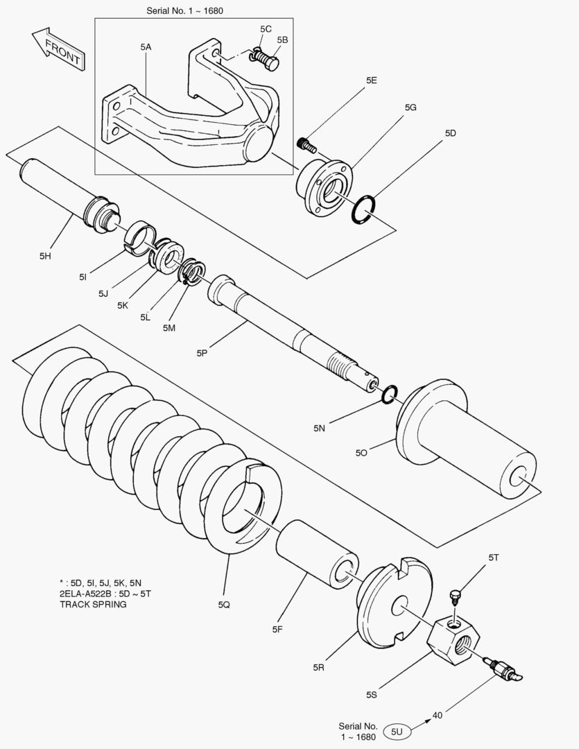 ПРУЖИНЫ ГУСЕНИЦЫ