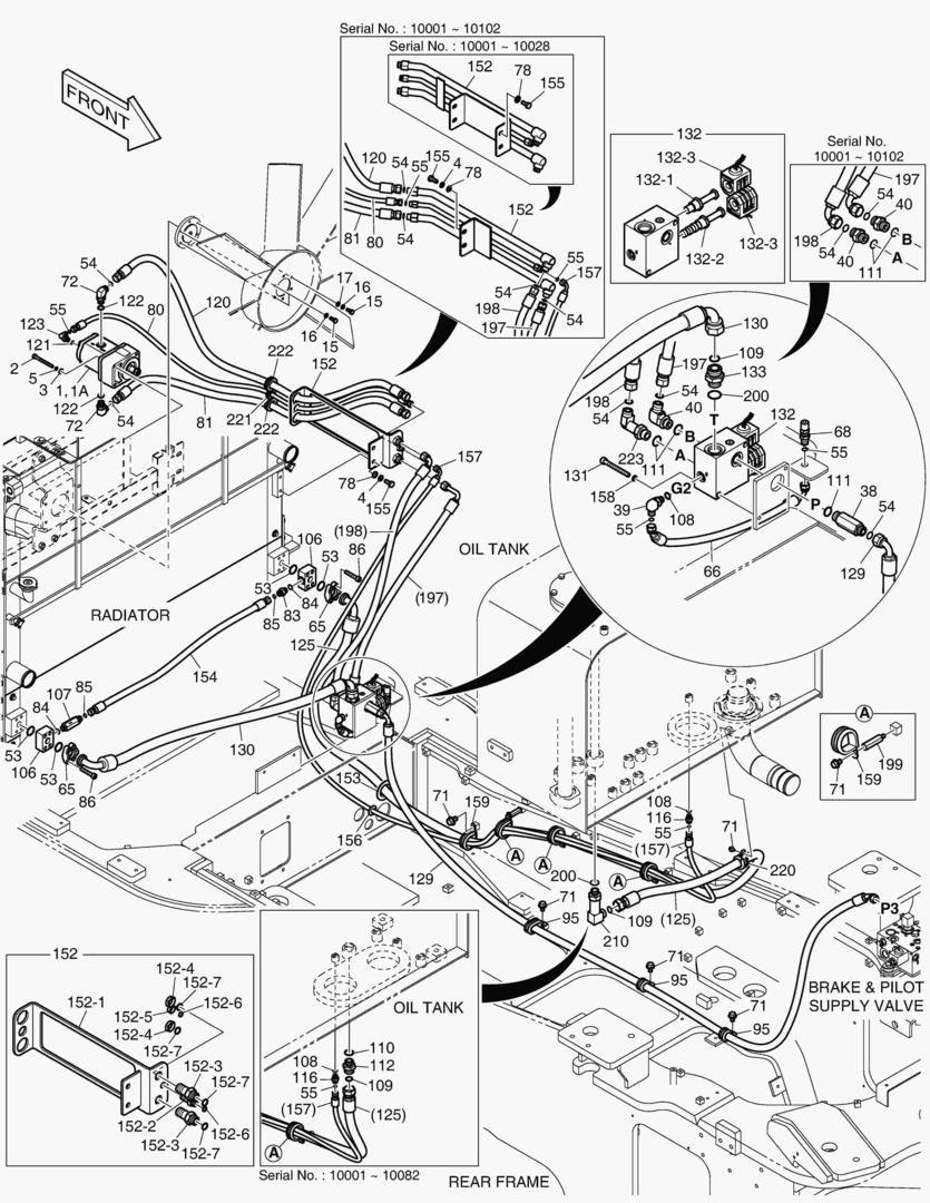 ТУБОПРОВОД МАСЛЯНОГО РАДИАТОРА (2)