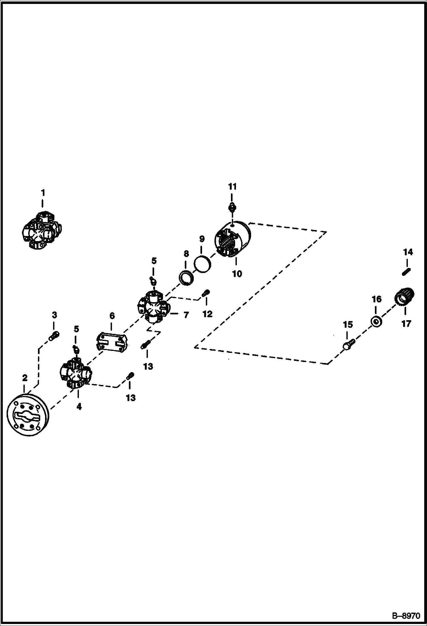 Схема КАРДАННЫЙ ШАРНИР