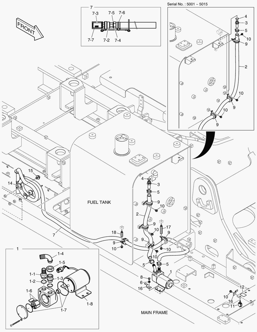 Спецтехника 6110 FUEL FILLER PUMP - главное фото