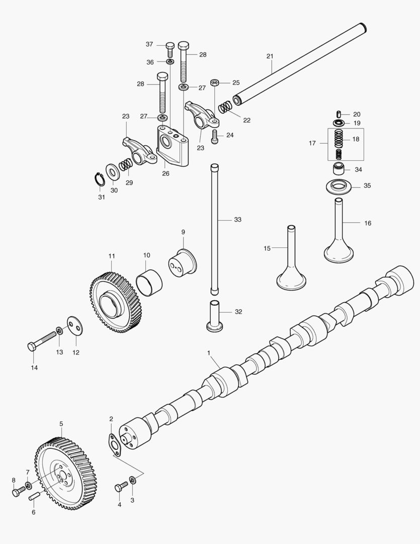 РАСПРЕДЕЛИТЕЛЬНЫЙ МЕХАНИЗМ ДВИГАТЕЛЯ
