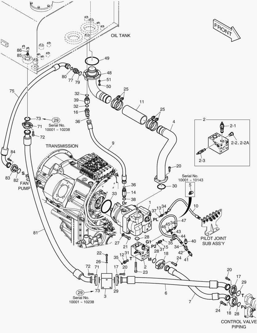 Схема 1220 MAIN PIPING