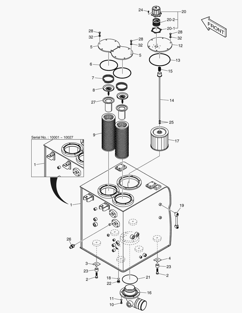 РЕЗЕРВУАР ДЛЯ МАСЛА