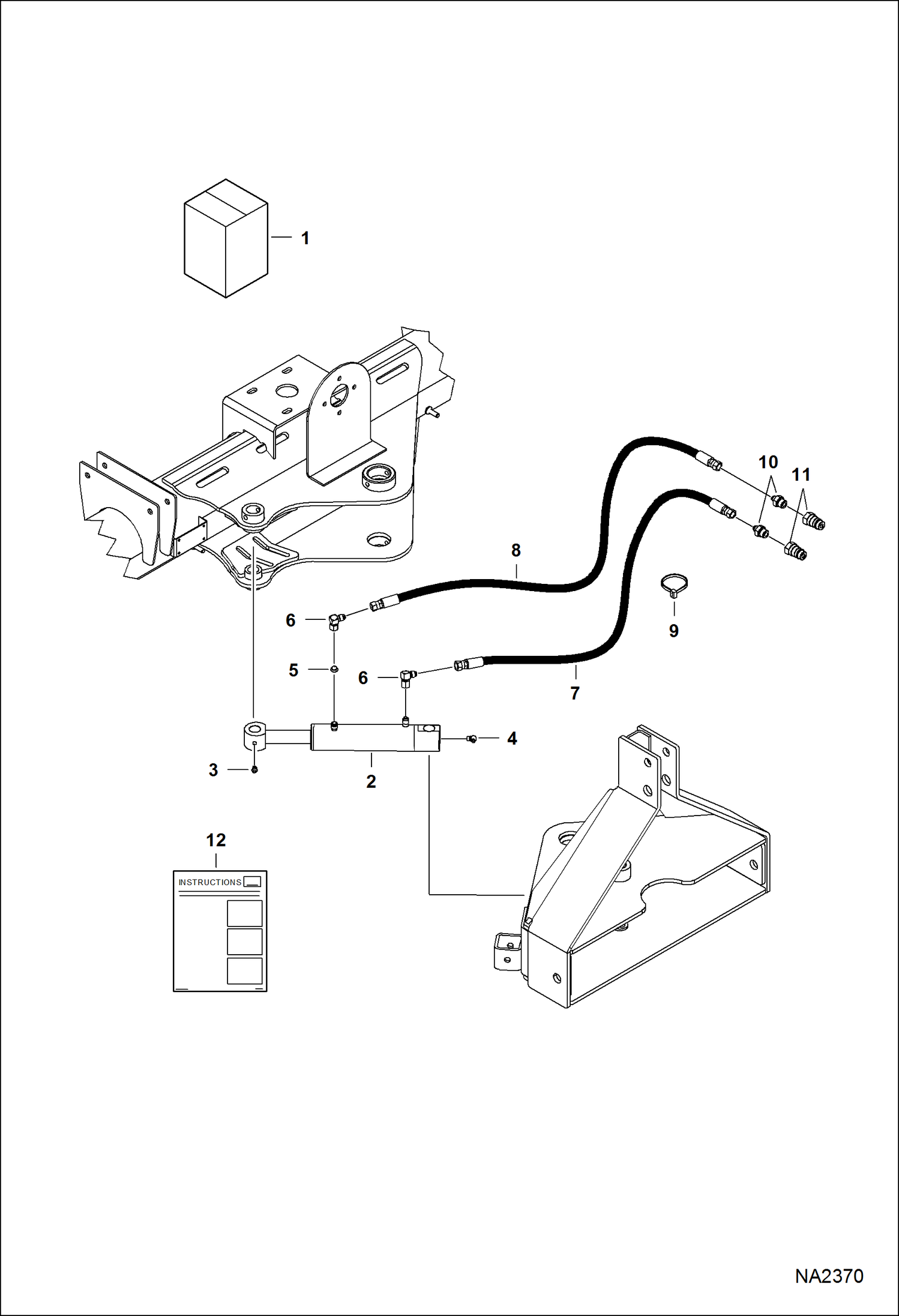 ПОЧВЕННЫЙ АЭРАТОР (КОМПЛЕКТ ГИДРАВЛИЧЕСКИХ УГЛОВЫХ КРОНШТЕЙНОВ) (3SC60H AH8P) (3SC60M AJKZ) (3SC72H AH8L) (3SC72M AJL4)
