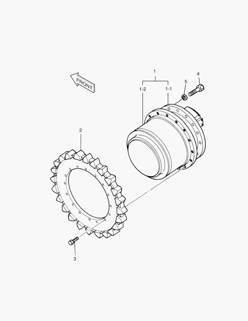 УСТРОЙСТВО ХОДА-DTD283V(ОПЦИЯ)