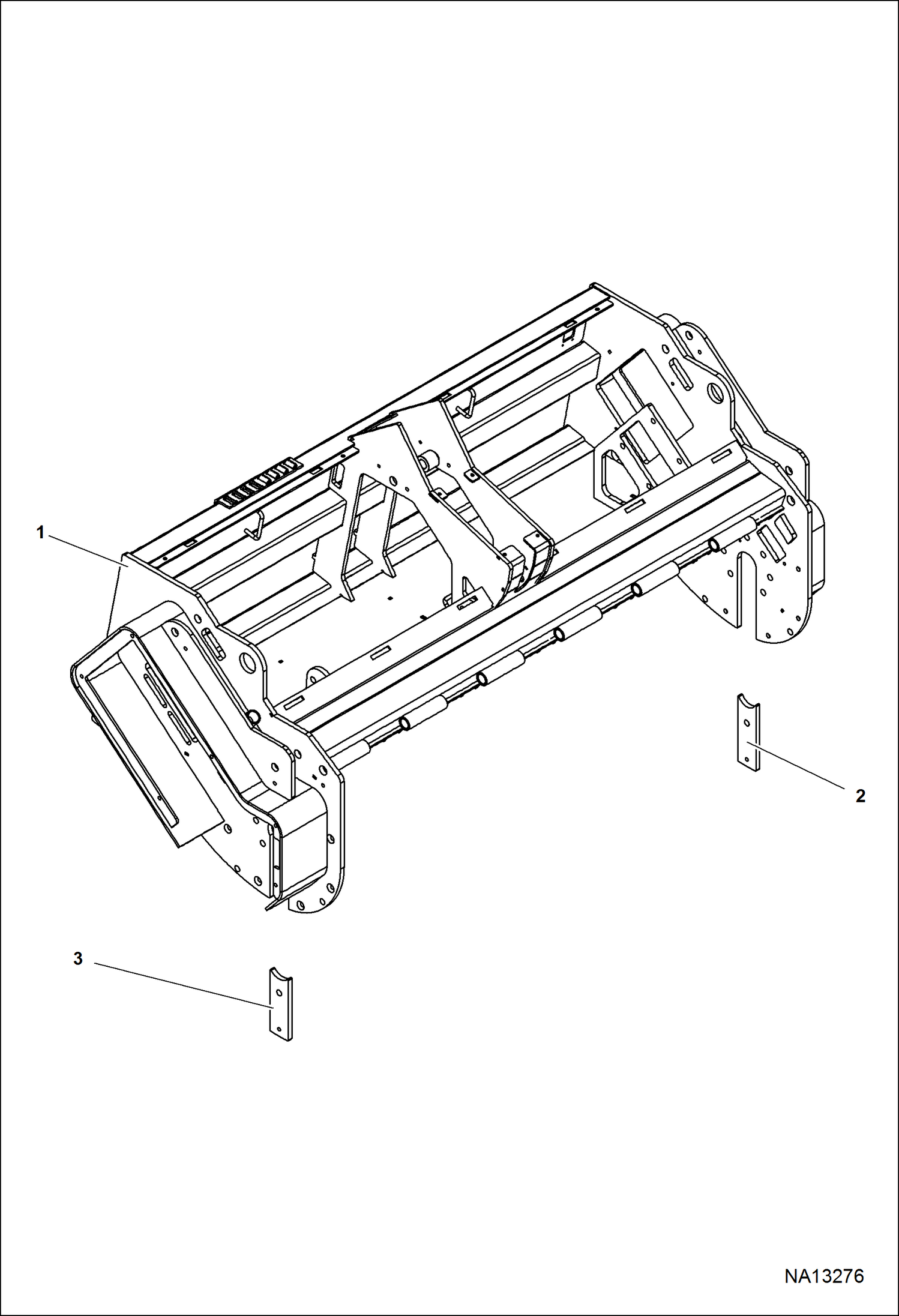 РАМА FRC150HT (СЕРИЙНЫЙ НОМЕР B4A800101 И ВЫШЕ)