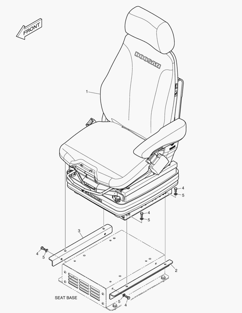 КРЕСЛО - ПНЕВМАТИЧЕСКАЯ ПОДВЕСКА