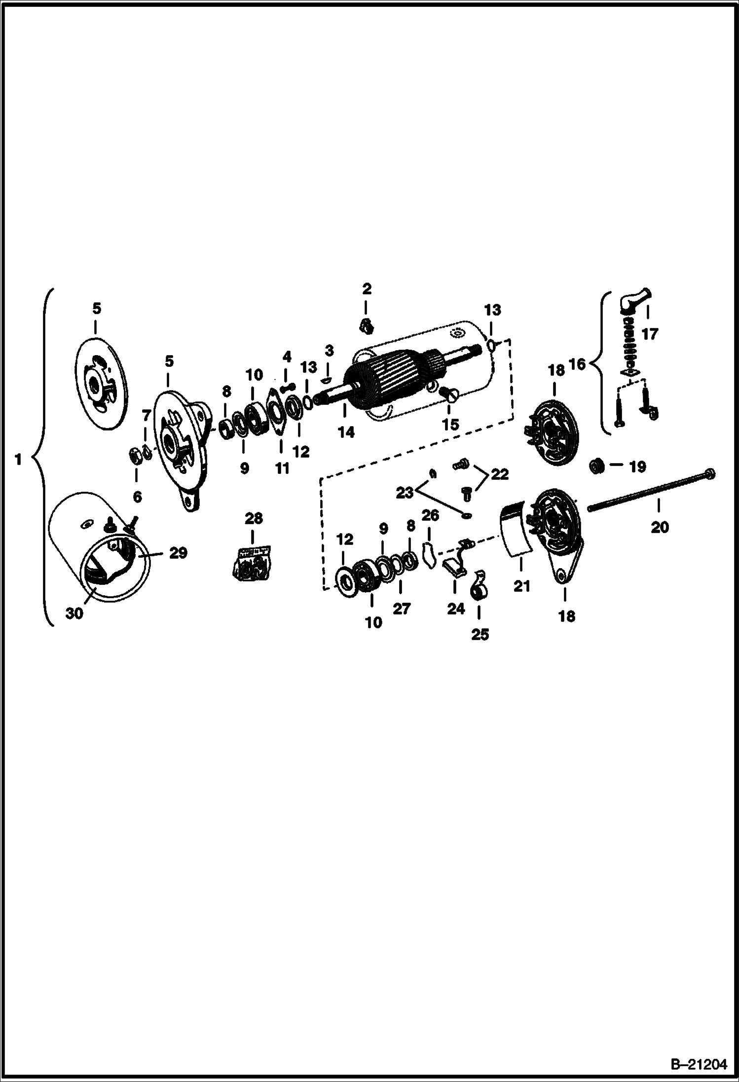 BOSCH ГЕНЕРАТОР