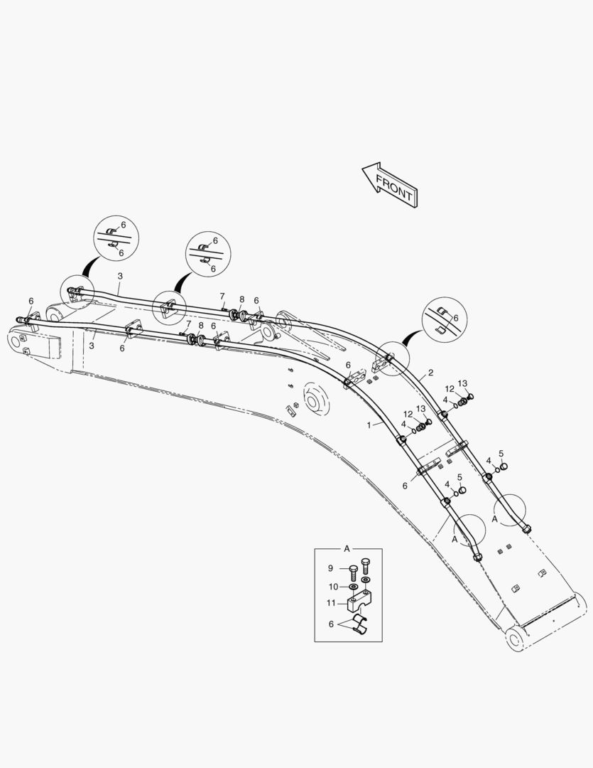Спецтехника ГИДРОСИСТЕМА СТРЕЛЫ-СТРЕЛА 5.9 м(PE3C) - главное фото