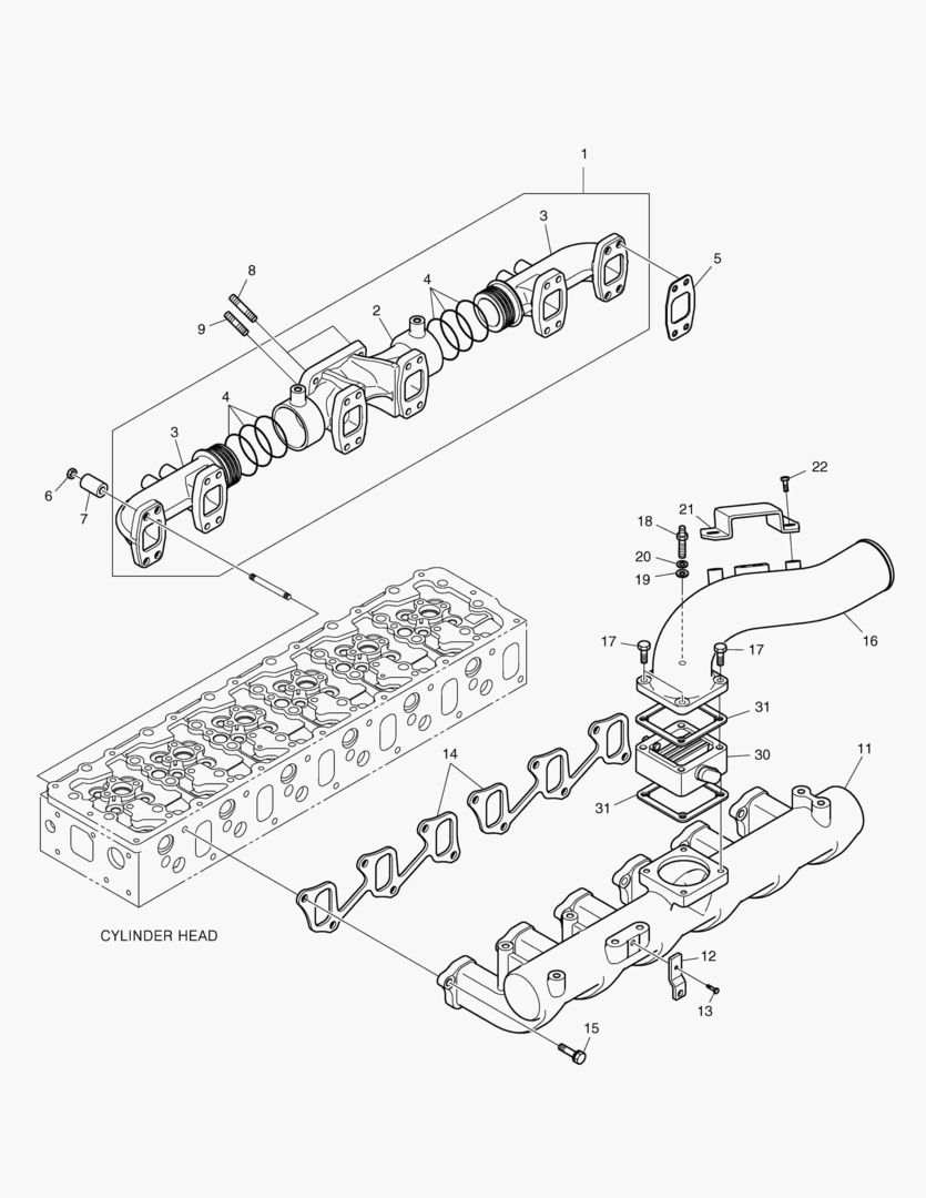 026 INTAKE & EXHAUST MANIFOLD