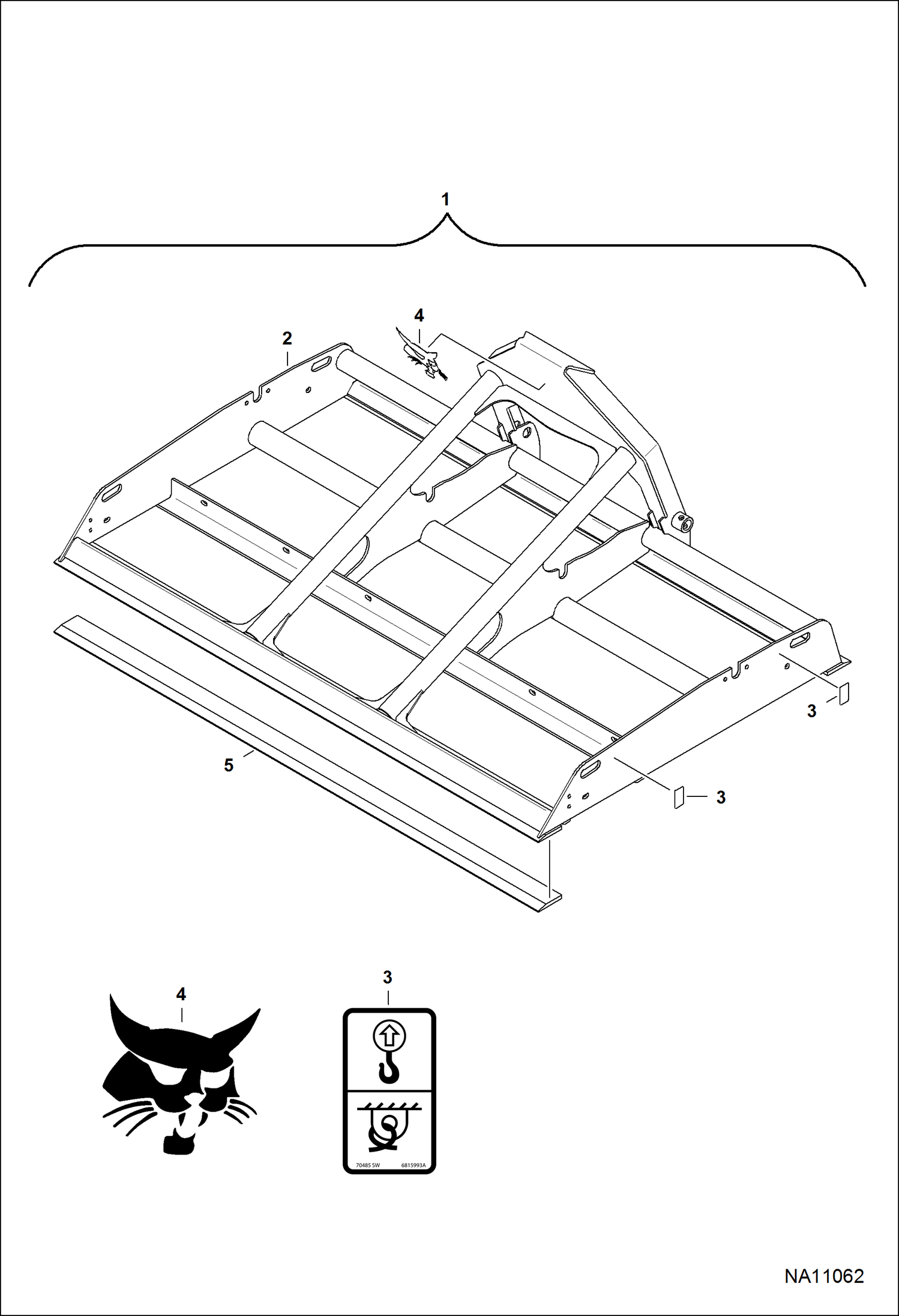 ПЛАНИРОВЩИК (РАМА ШАССИ) (B425)