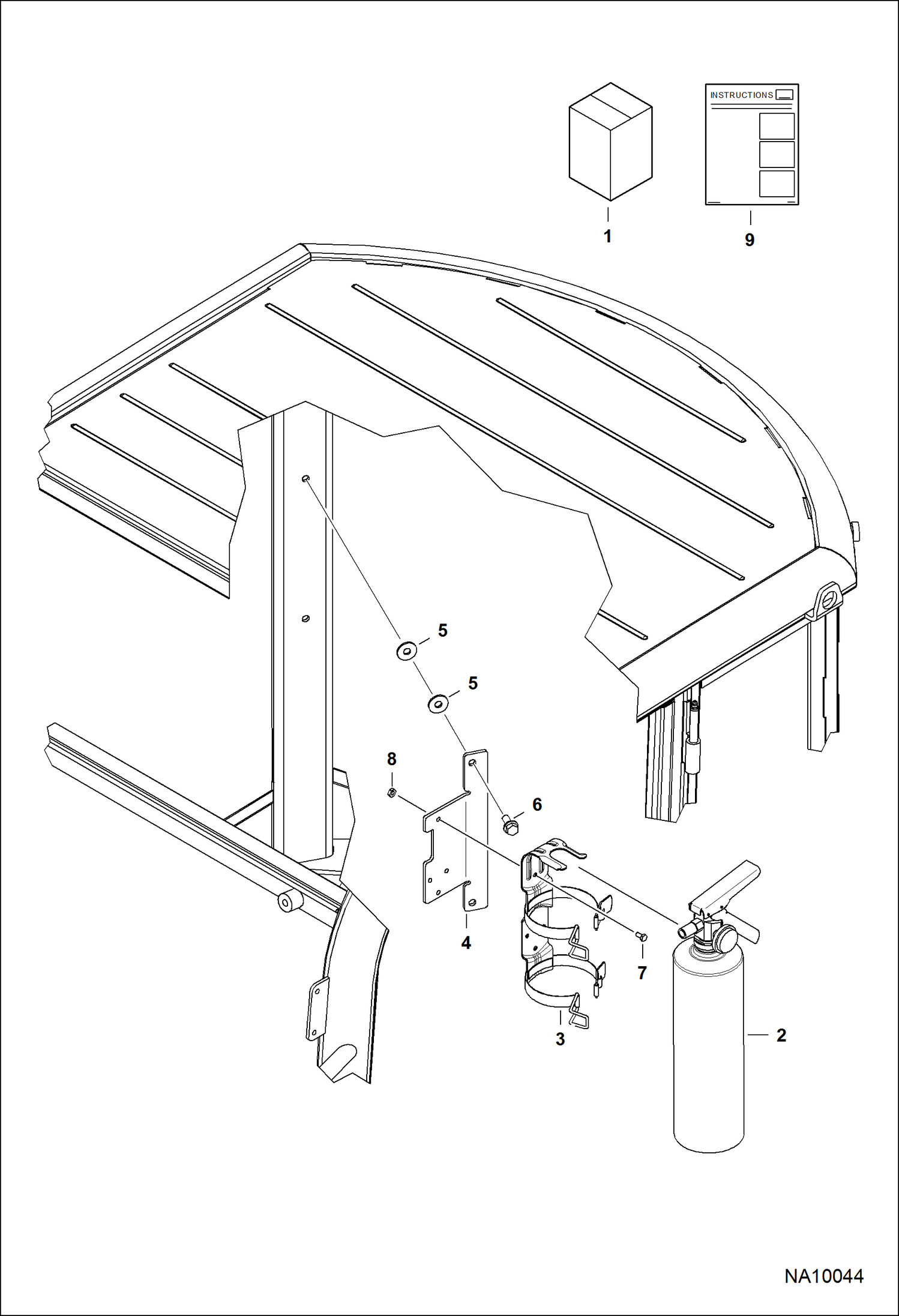 ОГНЕТУШИТЕЛЬ (КАБИНА)