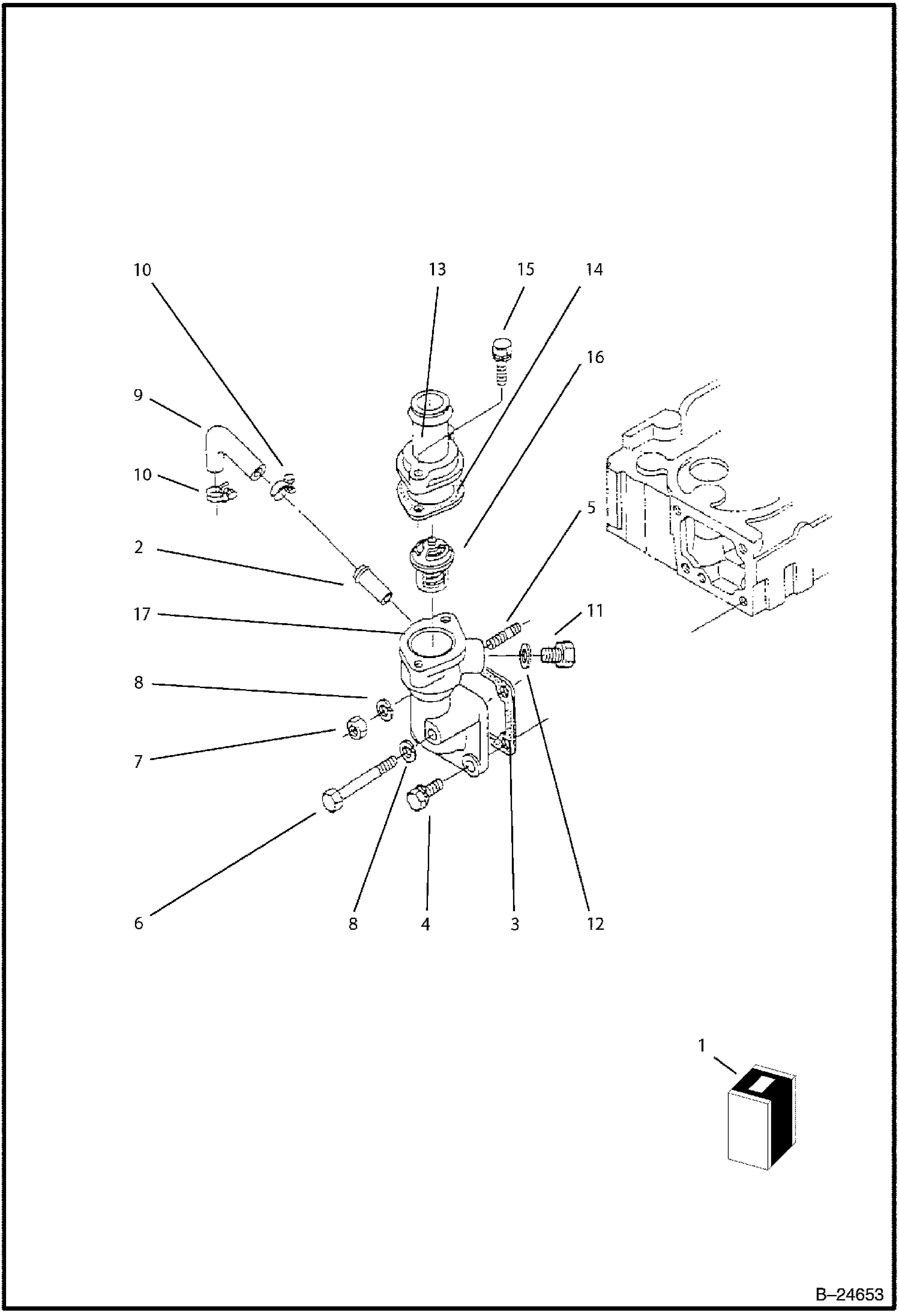 ВОДЯНОЙ ФЛАНЕЦ И ТЕРМОСТАТ
