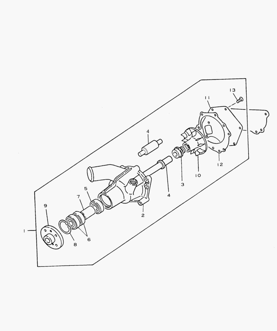 НАСОС ВОДЯНОГО ОХЛАЖДЕНИЯ