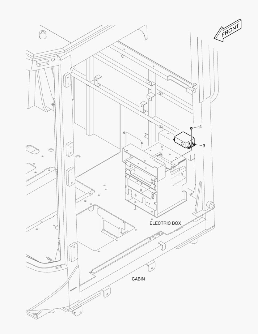 Схема АВАРИЙНОЕ РУЛЕВОЕ УПРАВЛЕНИЕ - ЭЛЕКТРИКА