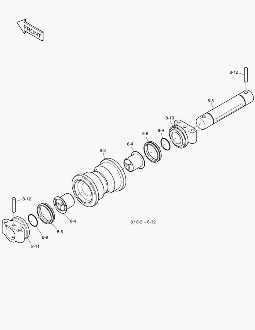 Схема НИЖНИЙ ПОДШИПНИК