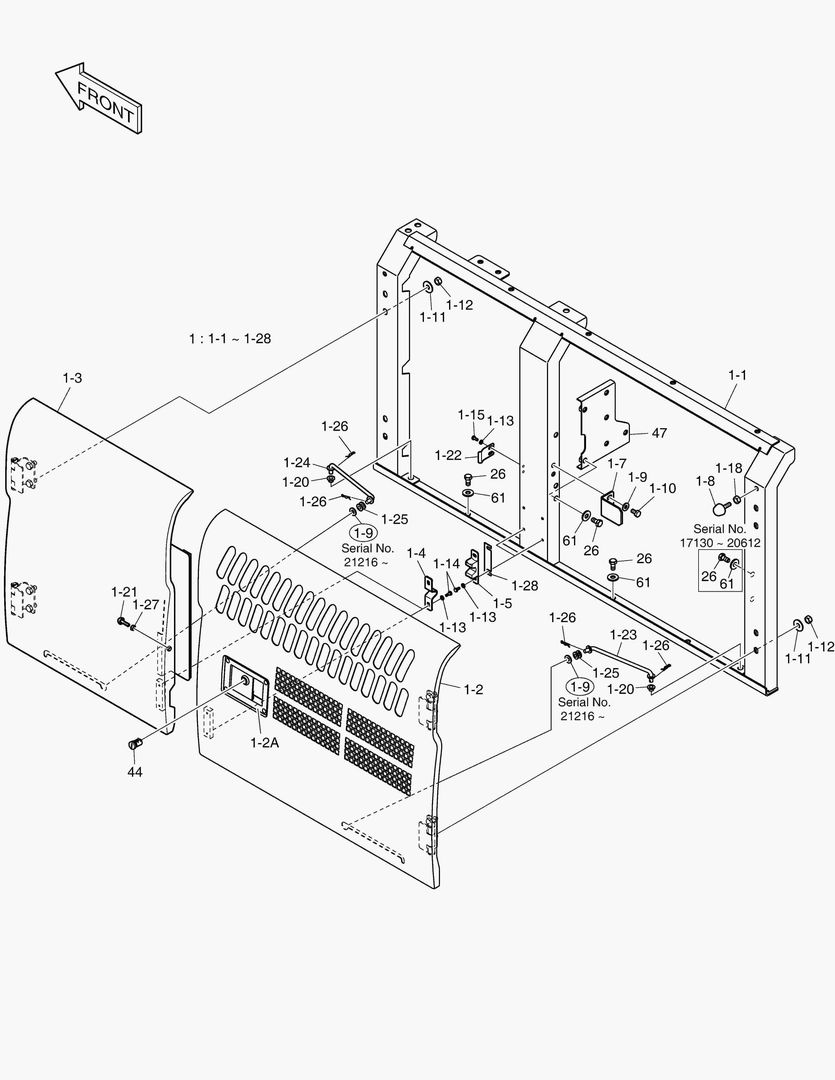 БОКОВАЯ ДВЕРЬ - ЛЕВОСТОРОННИЙ