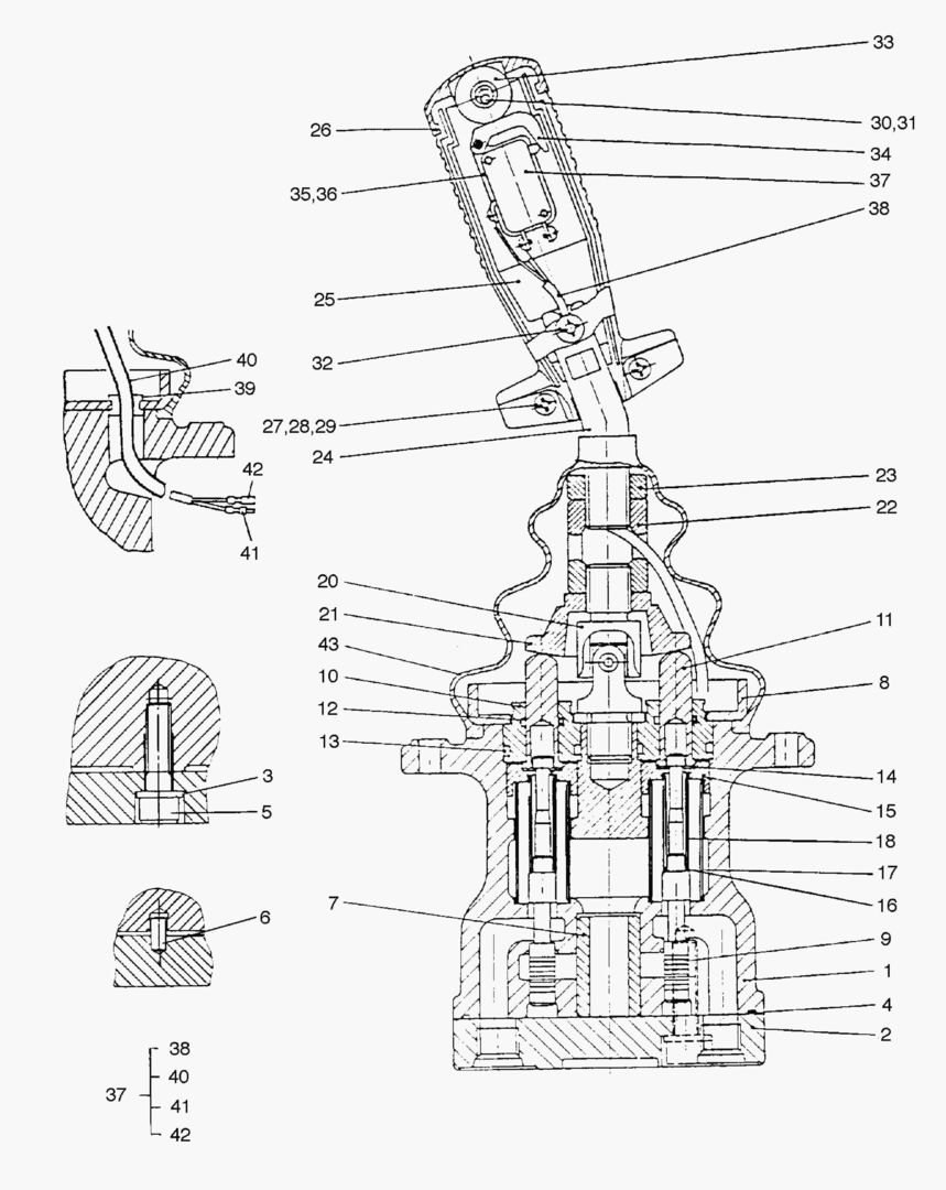 Спецтехника 9570 ROMOTE CONTROL VALVE(1) [1~1736] - главное фото