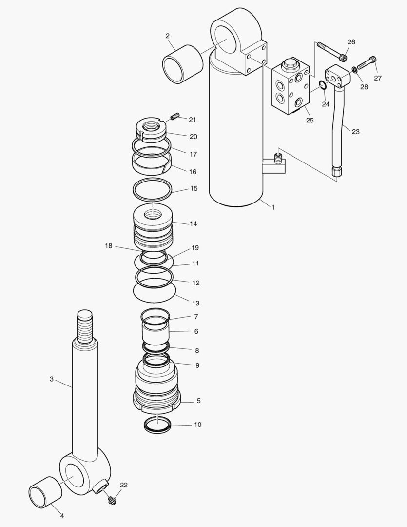 ЦИЛИНДР АУТРИГЕРОВ - ПРАВОСТОРОННИЙ