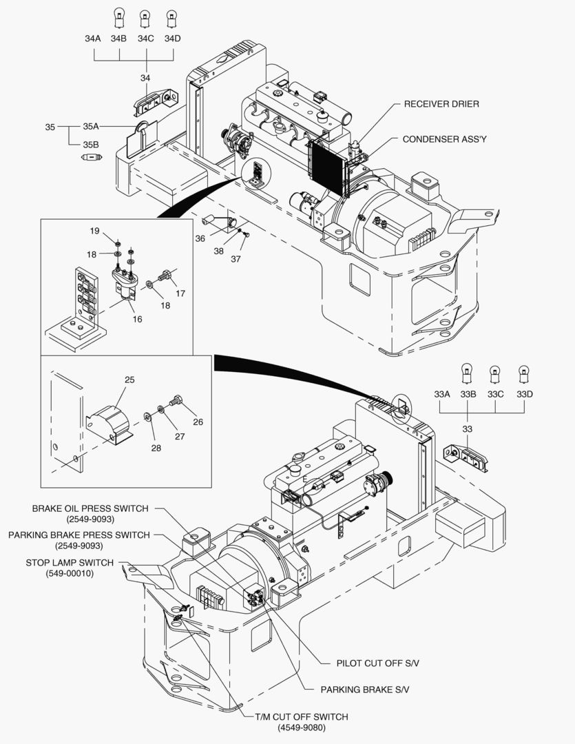 ЭЛЕКТРИЧЕСКИЕ ЗАПЧАСТИ(7)-СОПРЯЖЕННЫЕ ДЕТАЛИ