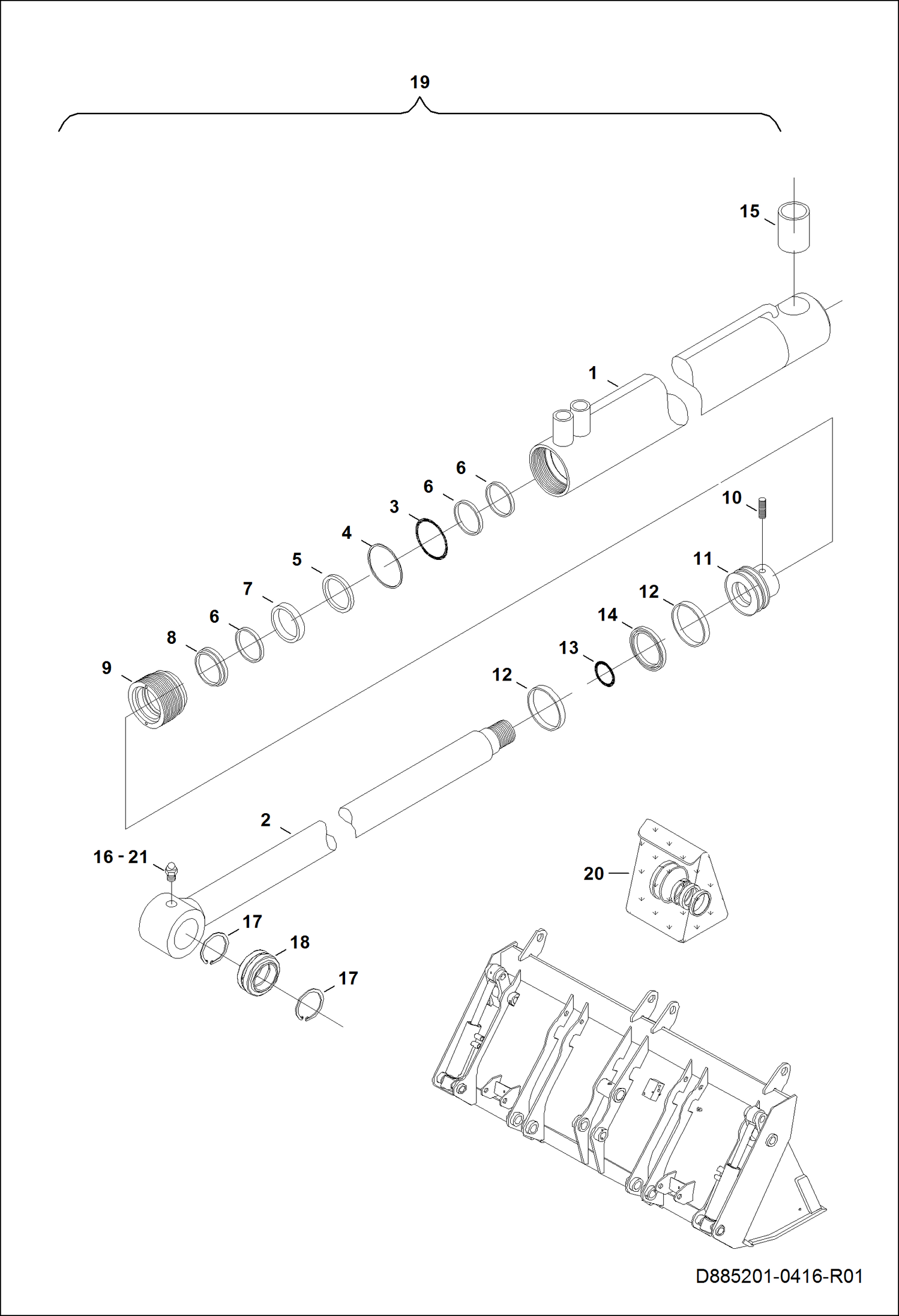 ЦИЛИНДР КОВША