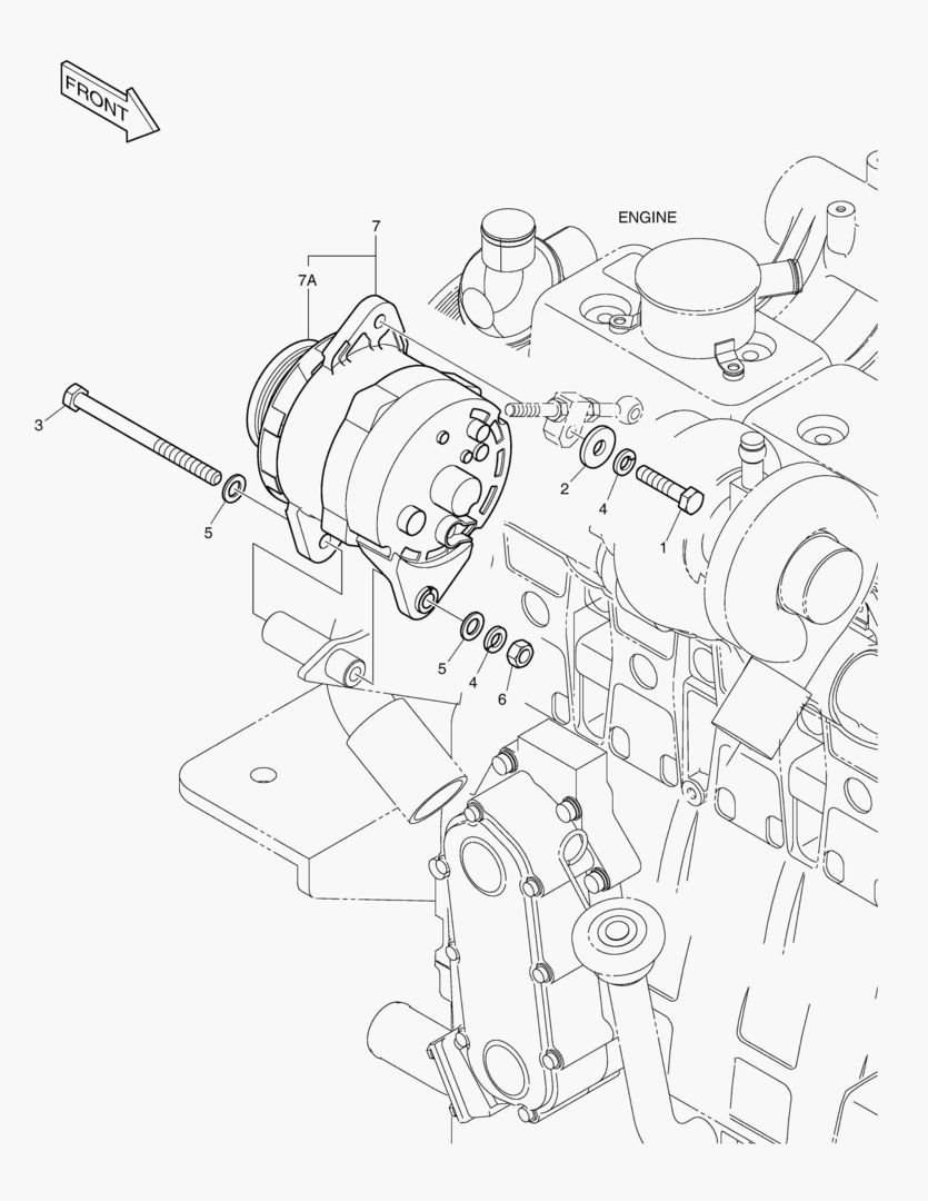 УСТАНОВКА ГЕНЕРАТОРА ПЕРЕМЕННОГО ТОКА