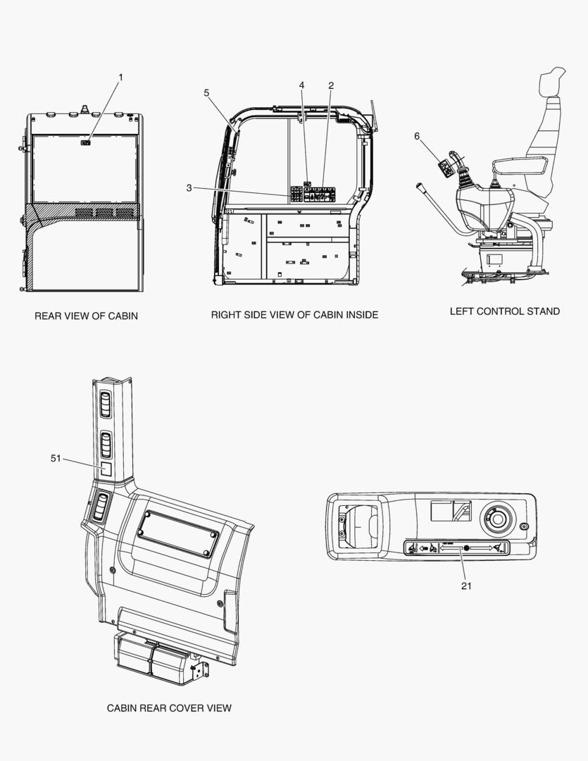 5121 NAME PLATE - CABIN [1127~]