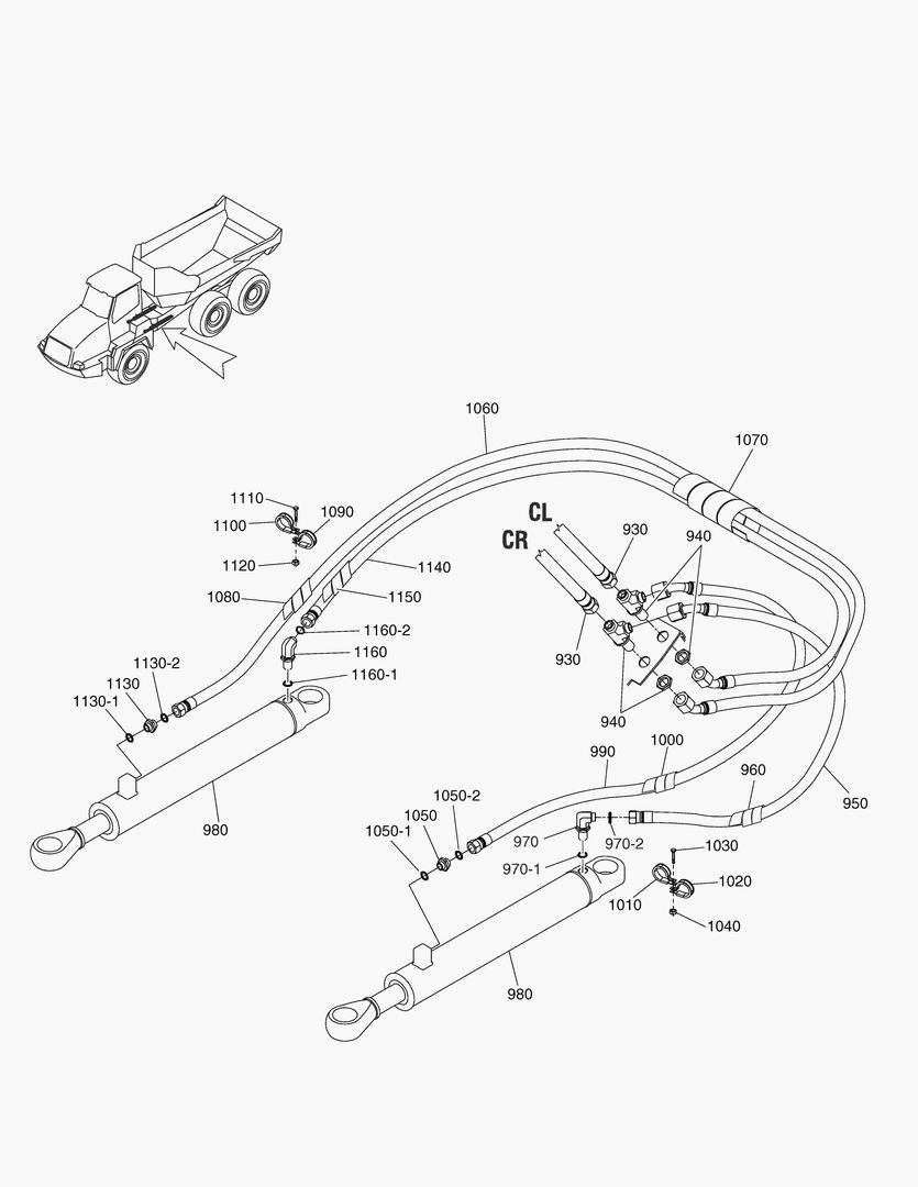 G190-150 STEERING SYSTEM