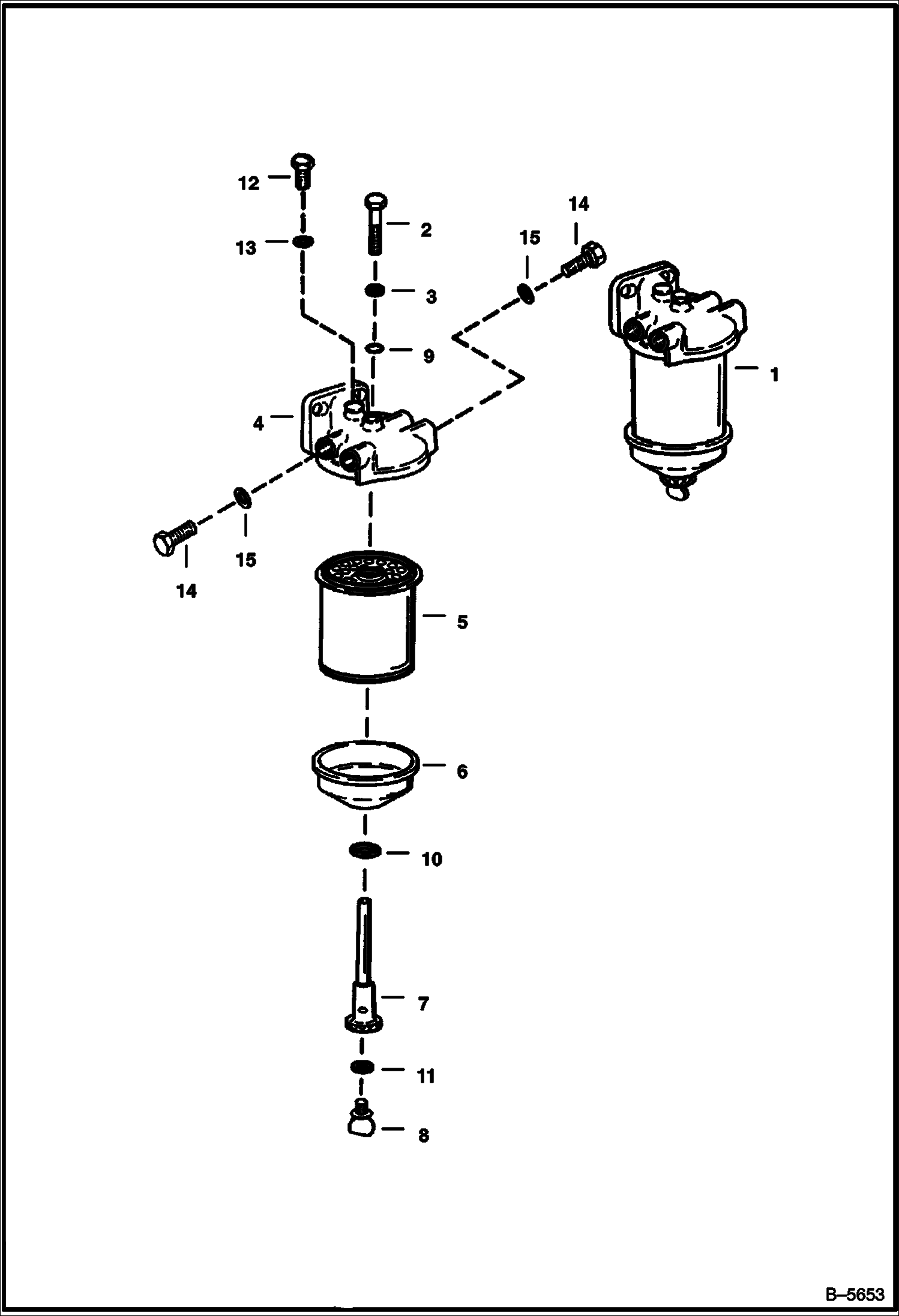Схема ФИЛЬТР ДЛЯ ТОПЛИВА
