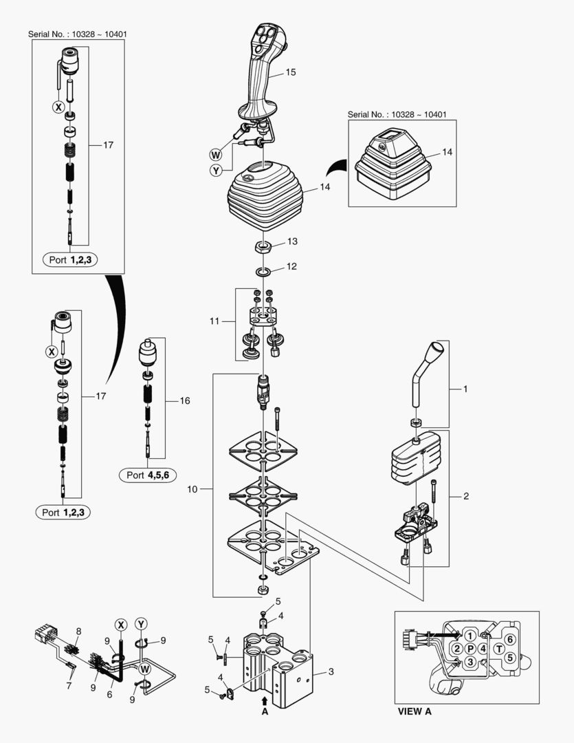 Спецтехника 3512 REMOTE CONTROL VALVE - FNR [10328~]