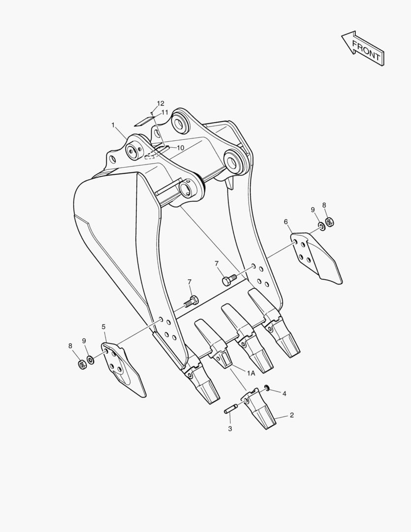 6510 BUCKET ASS`Y - 0.39mВі