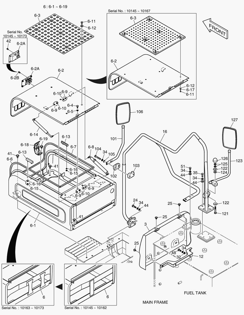 1651 BATTERY COVER [10145~]