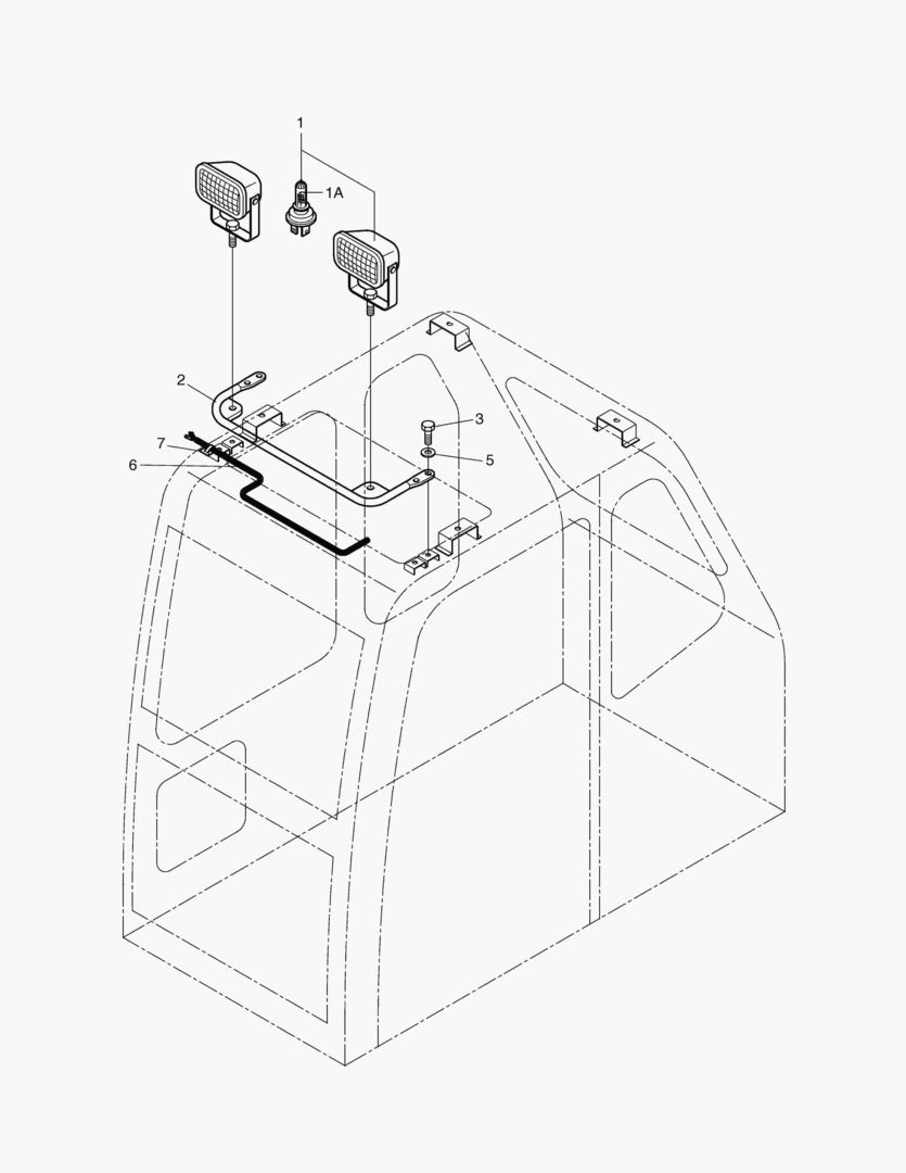 ЛАМПА В КАБИНЕ-ОПЦИЯ