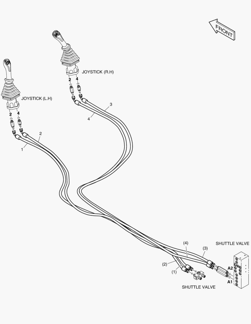 ТРУБОПРОВОД СЕРВОУПРАВЛЕНИЯ(9)