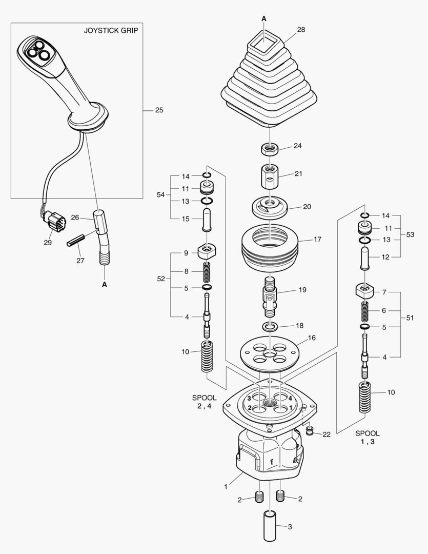 КЛАПАН ДЖОЙСТИКА