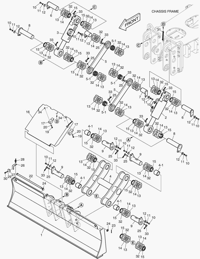 Спецтехника 2221 FRONT DOZER [1175~]