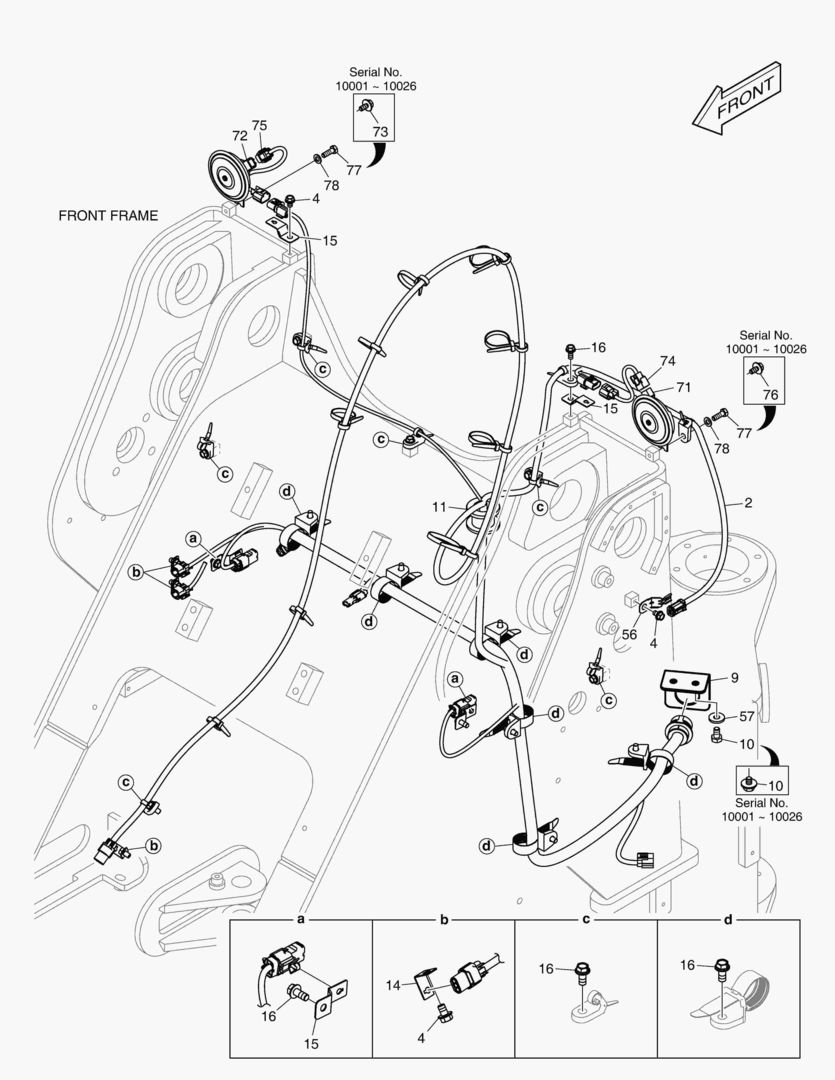ЭЛЕКТРИЧЕСКИЕ ЗАПЧАСТИ - ФРОНТАЛЬНЫЙ
