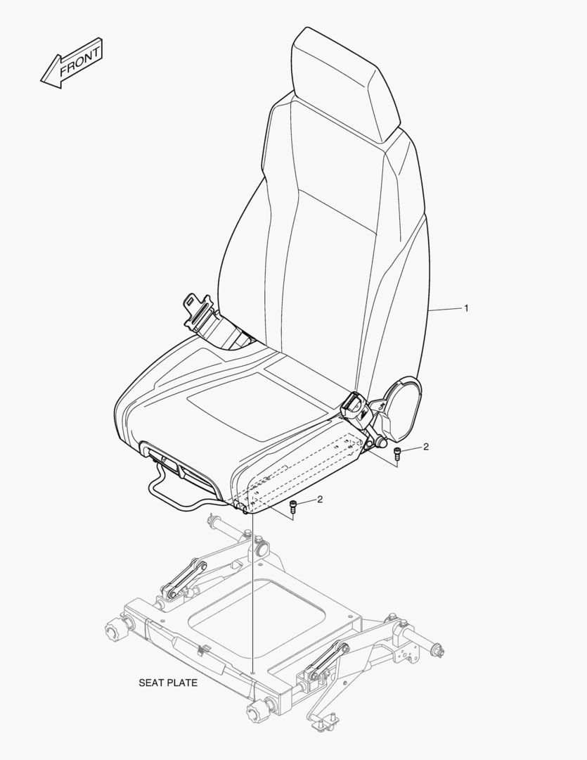 УСТАНОВКА СИДЕНЬЯ